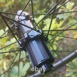 Carbon Wheels 700C 2830 35 40 45 55 60mm Road Bike Wheelset Center Lock