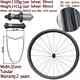 Carbon Wheels 700c 31mm Width Road Bike Tubular Wheels 39/49mm Depth 3k/ud Twill