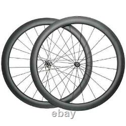 Carbon Wheels 700C 38/40/45/50/55/60 Depth Clincher Road Bike Wheelset UD Matte