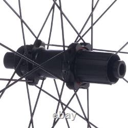 Carbon Wheels 700C 38mm deep bicycle Road Disc Brake Center lock EU stock
