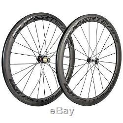 Carbon Wheels 700C Clincher Carbon Wheelset 50mm Carbon Road Wheel Race Bicycle