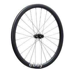 Carbon Wheels 700c 26mm Wide Road Bike Cycling Disc Brake Tubeless Wheelset