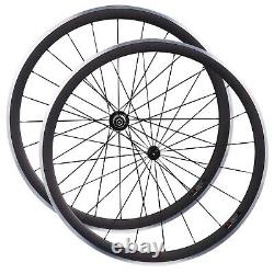 Carbon Wheels Aluminum Alloy Brake surface Ceramic R13 & CN 424 Road Wheelset