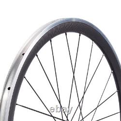 Carbon Wheels Aluminum Alloy Brake surface Ceramic R13 & CN 424 Road Wheelset