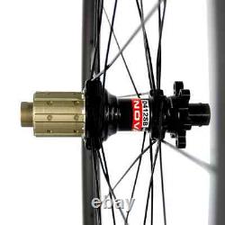 Carbon Wheels Clincher Disc Brake 40mm Depth 700C Cyclocross Road Bike Wheelset