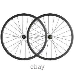 Carbon Wheels Clincher Width 25mm U Shape Disc Brake Road Bike Wheelset