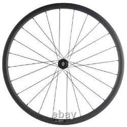 Carbon Wheels Clincher Width 25mm U Shape Disc Brake Road Bike Wheelset