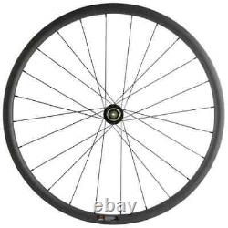 Carbon Wheels Clincher Width 25mm U Shape Disc Brake Road Bike Wheelset