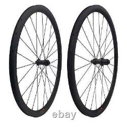 Carbon Wheels Depth 25-50mm Disc Brake 700c Road Bike Wheelset 36T Ratchet Hub