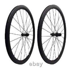 Carbon Wheels Depth 25-50mm Disc Brake 700c Road Bike Wheelset 36T Ratchet Hub