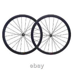 Carbon Wheels Depth 25-50mm Disc Brake 700c Road Bike Wheelset 36T Ratchet Hub