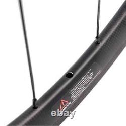 Carbon Wheels Depth 38mm 20 24 Holes Road Bike Wheelset UD/3K Matte Clincher