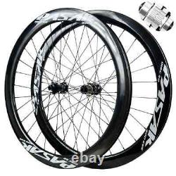 Carbon Wheels Disc Brake 700C 28holes Rim 50mm Center Lock Road Bike Wheelset