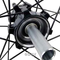 Carbon Wheels Disc Brake 700c 6-blot Bock Clincher Tubeless Road Bike Wheelset