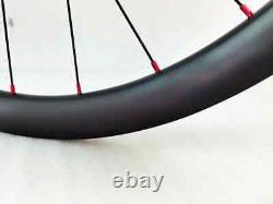 Carbon Wheels Disc Brake 700c Road Bike Wheelset Carbon Rim Clincher Tubeless