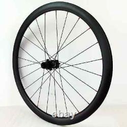 Carbon Wheels Disc Brake 700c Road Bike Wheelset Carbon Rim Clincher Tubeless