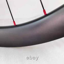 Carbon Wheels Disc Brake 700c Road Bike Wheelset Carbon Rim Clincher Tubeless