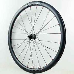 Carbon Wheels Disc Brake 700c Road Bike Wheelset Clincher Tubeless 12 Speed