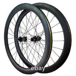 Carbon Wheels Disc Brake 700c Road Bike Wheelset Clincher Tubeless 12speed