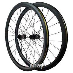 Carbon Wheels Disc Brake 700c Road Bike Wheelset Clincher Tubeless 12speed