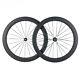 Carbon Wheels Road Bike Wheelsets 700c 23mm Wide 60mm Depth Clincher 20 24 Holes