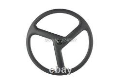 Carbon Wheels Tubular/Clincher 3 Spoke Rim Depth 38mm Road Bike Wheelset