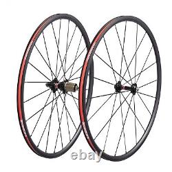 Carbon Wheels with Novatec A271SB F372SB V-brake Hub 20/24 Hole for Road Bicycle