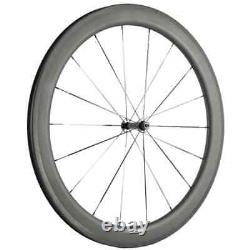 Carbon Wheelset 55mm Clincher Wheels with R13 Hub Road Bike Wheel 25mm Width