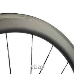Carbon Wheelset 55mm Clincher Wheels with R13 Hub Road Bike Wheel 25mm Width
