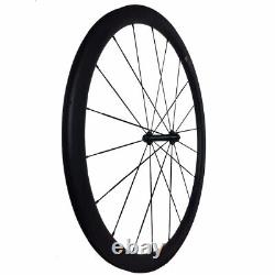 Carbon Wheelset 700C UD 23/25mm Width 38mm Depth Clincher Tubeless Tubular