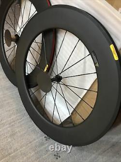 Carbon Wheelset 88mm Depth 23mm Road Bike Clincher Carbon Wheels UD Matte Finish