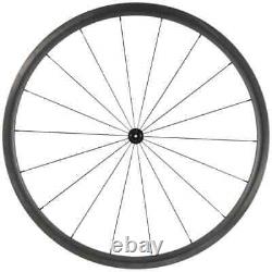 Carbon Wheelset Clincher 25mm Width U Shape Road Bike Wheels 700C with R13 Hub