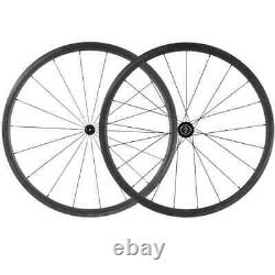 Carbon Wheelset Clincher 25mm Width U Shape Road Bike Wheels 700C with R13 Hub