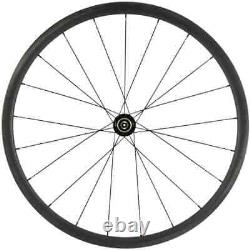 Carbon Wheelset Clincher 25mm Width U Shape Road Bike Wheels 700C with R13 Hub