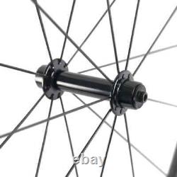 Carbon Wheelset Clincher 25mm Width U Shape Road Bike Wheels 700C with R13 Hub