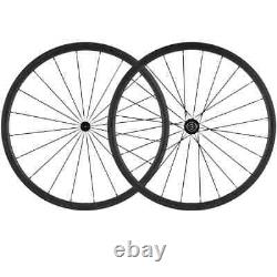 Carbon Wheelset Clincher 25mm Width U Shape Road Bike Wheels 700C with R13 Hub