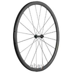 Carbon Wheelset Clincher 25mm Width U Shape Road Bike Wheels 700C with R13 Hub