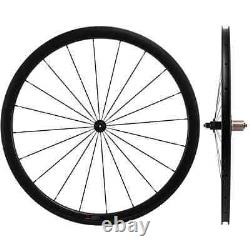 Carbon Wheelset Depth 38mm Width 25mm Road Bicycle Wheels Clincher UD Glossy