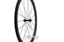 Carbon Wheelset Depth 38mm Width 25mm Road Bicycle Wheels Clincher UD Glossy