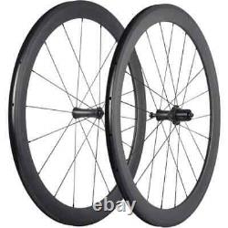 Carbon Wheelset Racing Bicycle Clincher Road Bike Wheels Depth 50mm Width 23mm