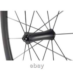 Carbon Wheelset Racing Bicycle Clincher Road Bike Wheels Depth 50mm Width 23mm