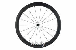 Carbon Wheelset Racing Bicycle Clincher Road Bike Wheels Depth 50mm Width 23mm