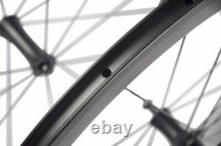 Carbon Wheelset Racing Bicycle Clincher Road Bike Wheels Depth 50mm Width 23mm
