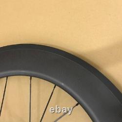 Carbon Wheelset Rim Height 88Mm 700C Road Wheel Fixie Front And Rear Set Tubular