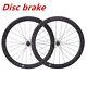 Ceramic Bearings 700c 51mm Carbon Wheels Disc Brake Road Bike Wheelset Clincher