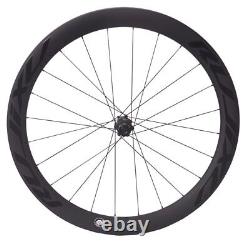 Ceramic Bearings 700C 51mm Carbon Wheels Disc Brake Road Bike Wheelset Clincher