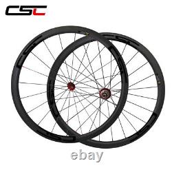 Ceramic bearing R36 hub 38mm 424 Spoke Clincher Road Bike Wheelset Carbon wheels