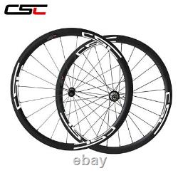 Ceramic bearing R36 hub 38mm 424 Spoke Clincher Road Bike Wheelset Carbon wheels