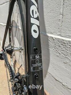 Cervelo R5 56cm Road Bike Sram Red Group, Dura Ace Carbon Clincher wheels