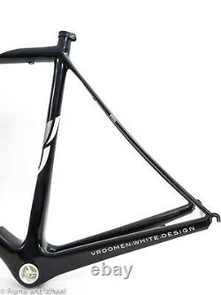Cervelo RS 56cm carbon frameset English BB road cycling black rim QR